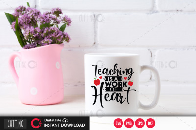 Teaching is a Work of Heart svg