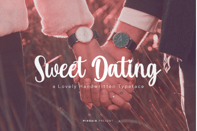 Sweet Dating - A Beautiful Handwritten Font