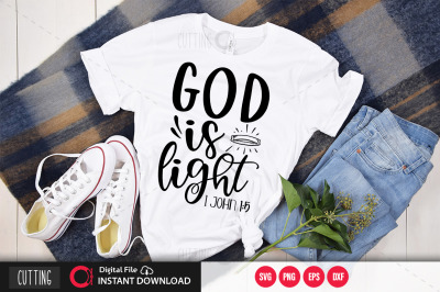 god is light 1 john 1 5 svg