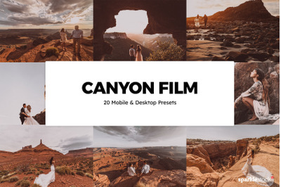 20  Canyon Film LR Presets