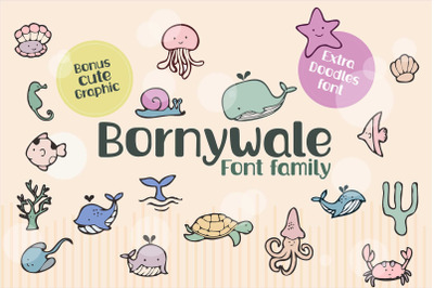 Bornywale font family