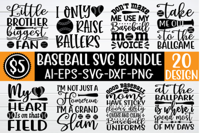baseball svg bundle