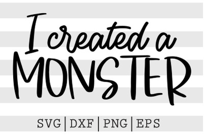 I created a monster SVG