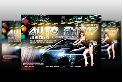 Car Auto Show Flyer