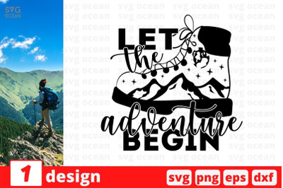 Let the adventure begin SVG Cut File