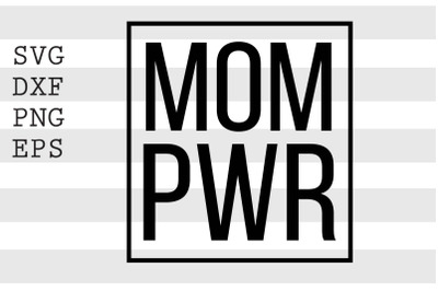 Mom pwr SVG