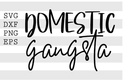 Domestic gangster SVG