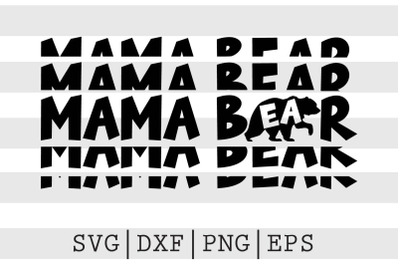 Mama bear SVG