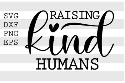 Raising kind humans SVG