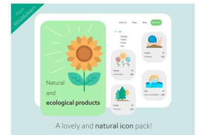 Nature icon pack