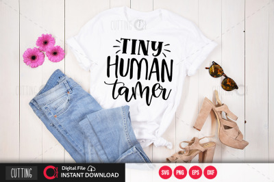 tiny human tamer svg