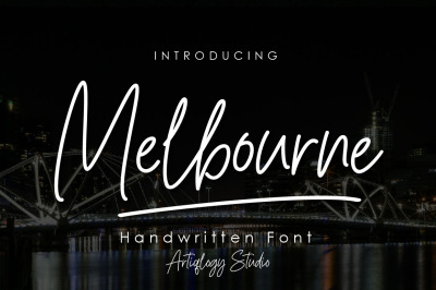 Melbourne Handwritten Font