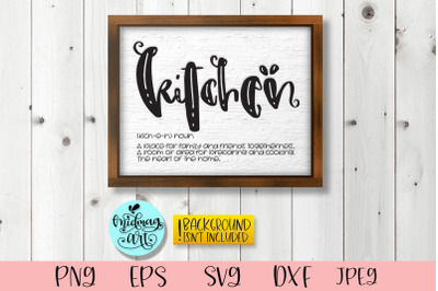 Kitchen definition sign svg, kitchen sign svg