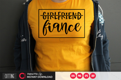 girlfriend fiance svg