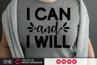 i can and i will svg