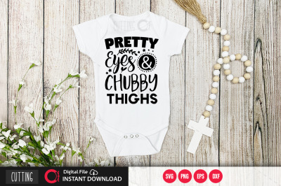 pretty eyes &amp;amp; chubby things SVG