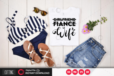 girlfriend fiance wife SVG