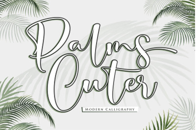 Palms Cuter - Script Fonts