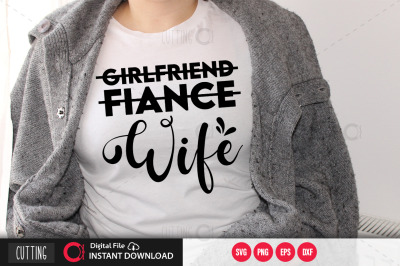 girlfriend fiance wife SVG