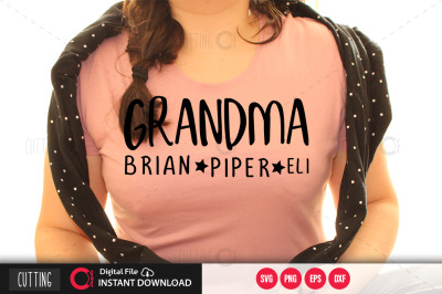 Grandma brian piper eli SVG