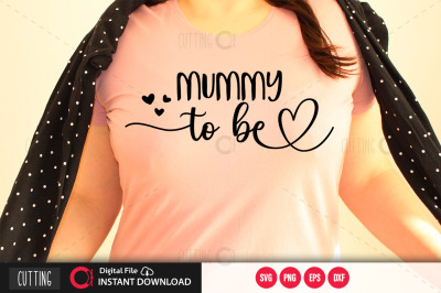 Mummy to be SVG