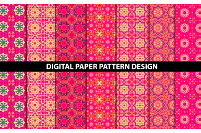 Digital Paper Pattern Printable Design