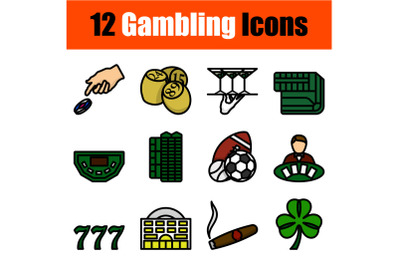 Gambling Icon Set