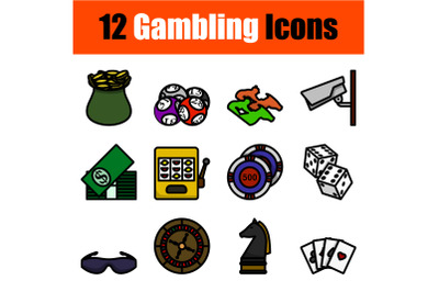 Gambling Icon Set