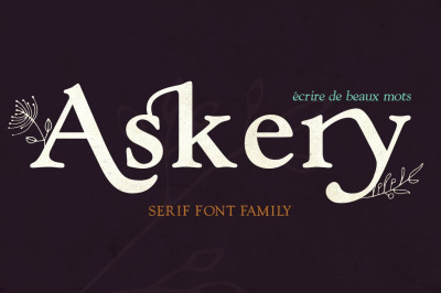 Askery Font Family