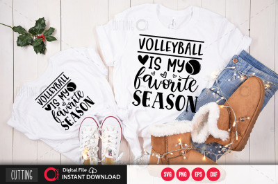 volleyball is my favorite season svg