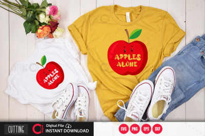 apples alone svg