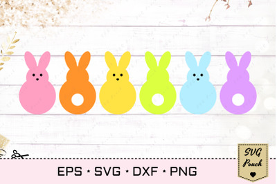 Easter peeps bunnies SVG