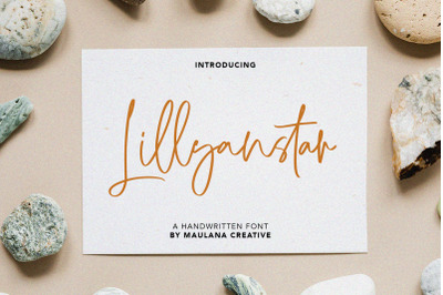 Lillyanstar Handwritten Font