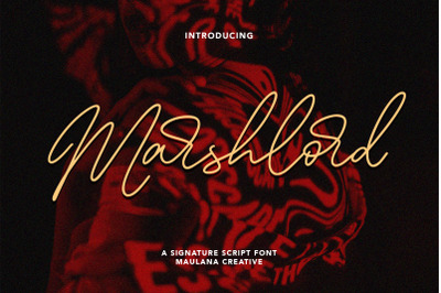 Marshlord Signature Script Font