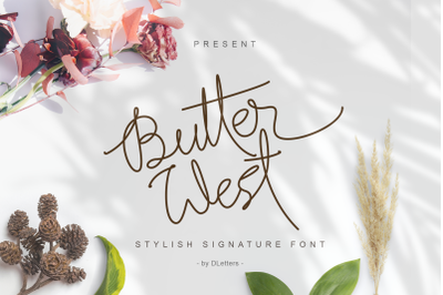 Butter West  Handwritten Signature