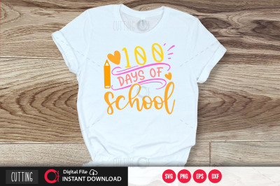 100 days of school 2 svg