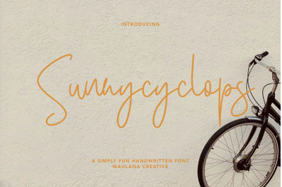 Sunnycyclops Simply Fun Handwritten Font