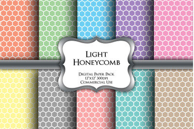 Light Honeycomb Digital Paper Pack