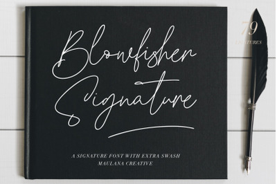 Blowfisher Signature Script Extra Swash