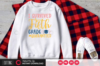 i survived fifth grade #quarantied SVG