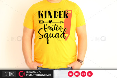 kinder garten squad 1 SVG