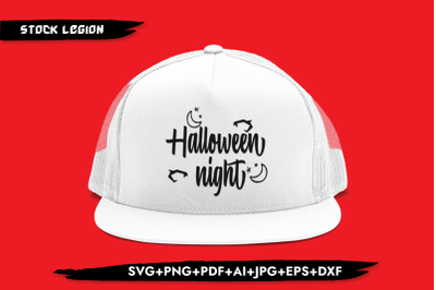 Halloween Night SVG