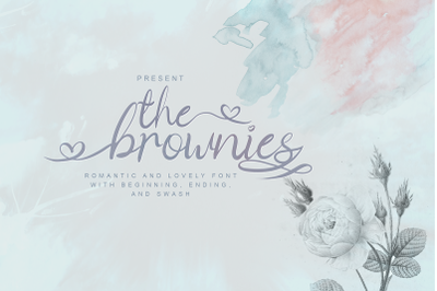 The Brownies | Romantic Love Font