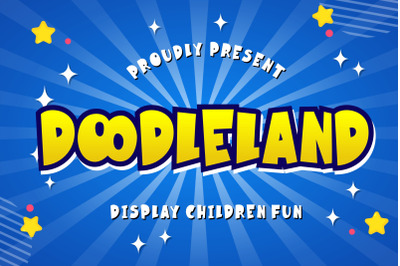 Doodleland Display Fun Children