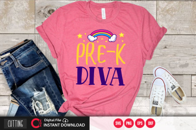 pre k diva SVG