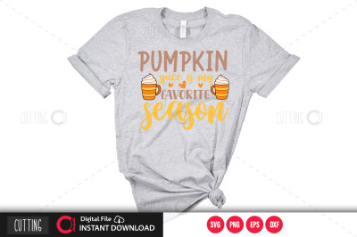 pumpkin spice is my favorite season 2 SVG