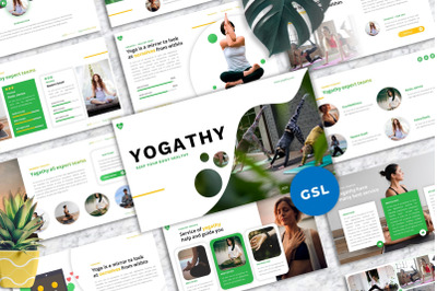 Yogathy - Yoga Googlelside Template Presentation