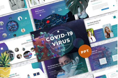 Covid-19 Virus  - Medical PowerPoint Template