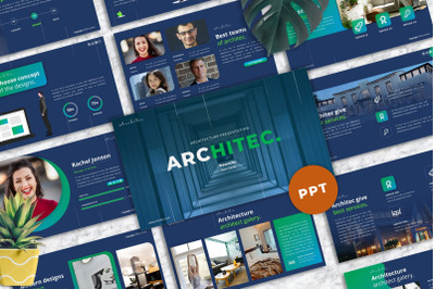 Architec - Architecture Business PowerPoint Template