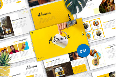 Alevera - Creative Googleslide Template